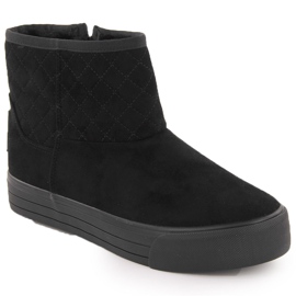 Botas de nieve para mujer, mukluk, negro Big Star OO274A522