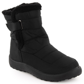 Botas de nieve de mujer Filo Donna Z24-50 negras con pelo negro