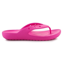 Chanclas Crocs Classic Flip V2 209402-6UB rosa