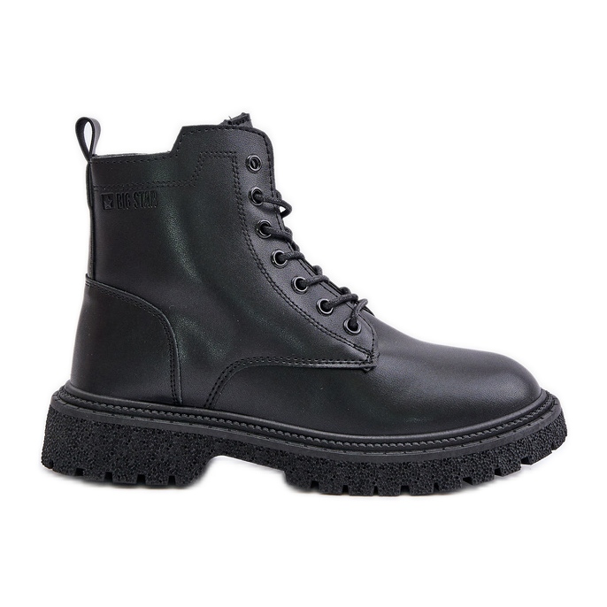 Big Star Botas de trabajo aisladas para mujer OO274A126 Negro