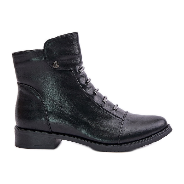 Botas planas aislantes de mujer negro Labise