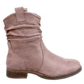 Botín plano clásico Wonger Caqui beige