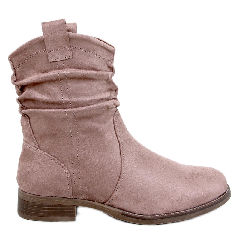 Botín plano clásico Wonger Caqui beige
