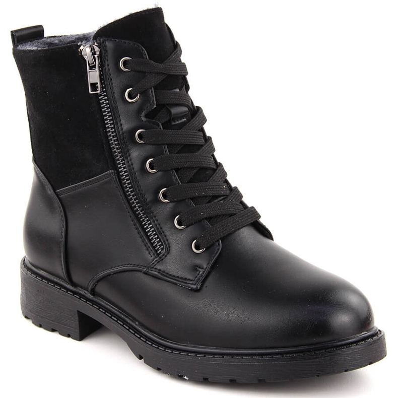 Botas trampero de mujer con aislamiento negro Unisoft Botas trampero de mujer con aislamiento negro Unisoft