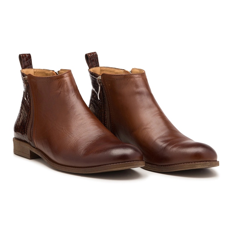 BUTDAM Botas Btz otoño piel marrón Aurora