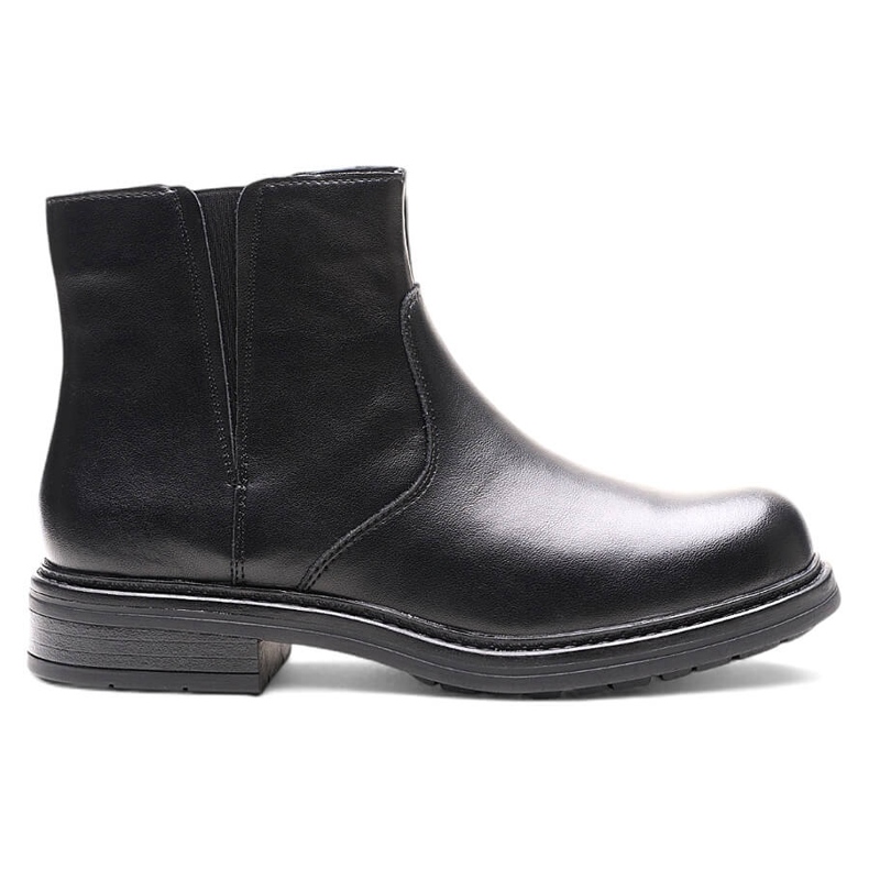 Botines de mujer de piel con aislamiento negro Sergio Leone BT345-S
