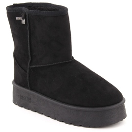Botas de nieve impermeables de mujer mukluk negro Big Star OO274898