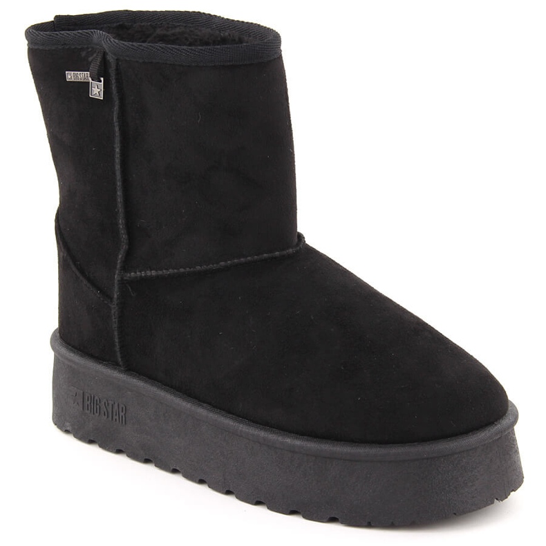 Botas de nieve impermeables de mujer mukluk negro Big Star OO274898