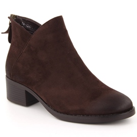 Botines aislantes mujer marrones Potocki 12472 marrón