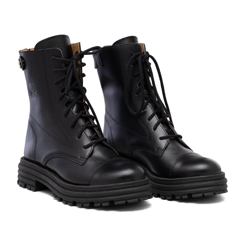 Bolsos mujer de piel negros Butdam WOR1