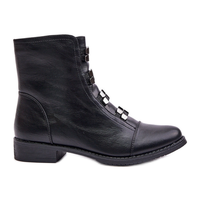 Jezzi Botas aislantes con cremallera para mujer Evalith negras negro Jezzi Botas aislantes con cremallera para mujer Evalith negras negro