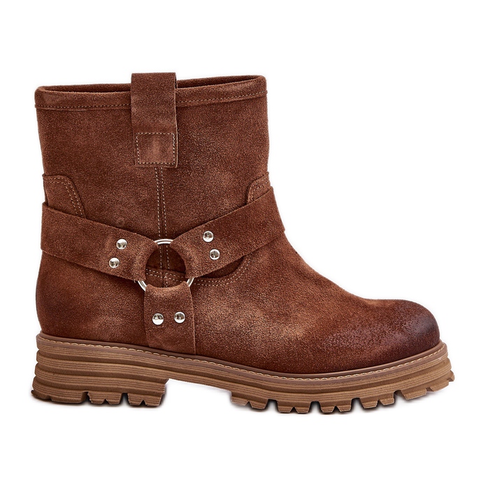 Botas Planas Mujer Ante Lewski 3610 Marrón Botas Planas Mujer Ante Lewski 3610 Marrón