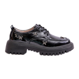 Zapatos Mujer Charol Con Adornos Piel Natural Artiker 55C1011 Negro