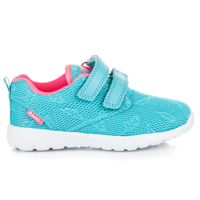 American Club Zapatillas azules con velcro