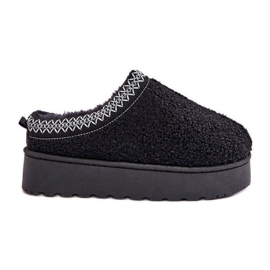 Botas De Nieve De Mujer Con Plataforma Y Bordado, Negro Tirisa