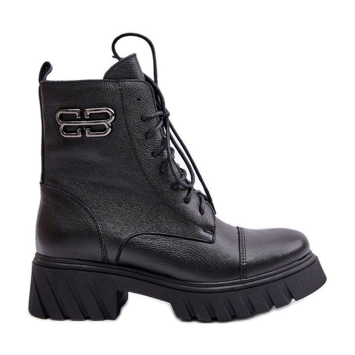 Zazoo 60486 Botas de trabajo de cuero con aislamiento, color negro