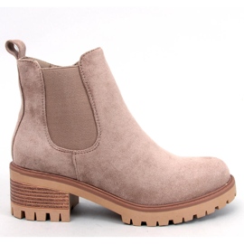 Botas Chelsea Bria caqui beige