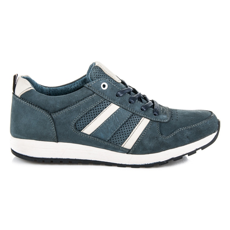 Mazaro Zapatos de cuero gris