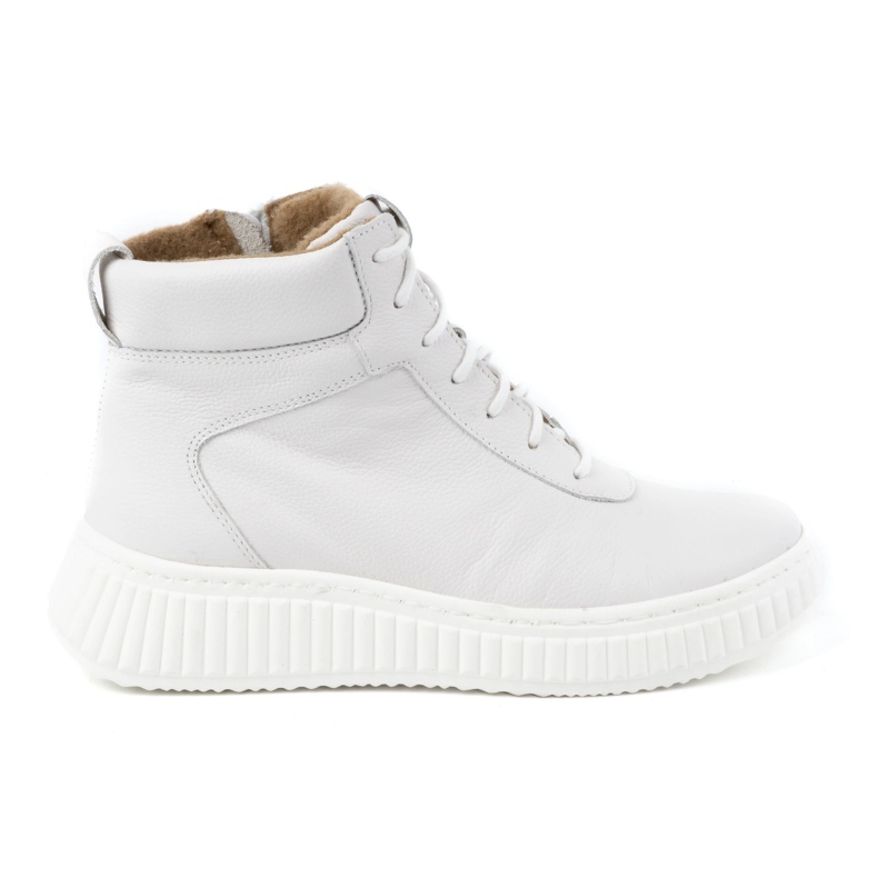 WASAK Botas mujer invierno piel 0725W blanco