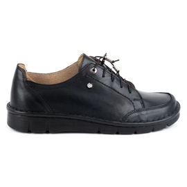 Kampol Zapatos mujer piel 403/15 negro