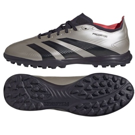 Botas de fútbol adidas Predator League Tf IF6376 plata Botas de fútbol adidas Predator League Tf IF6376 plata