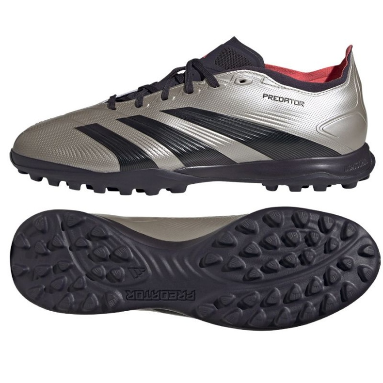 Botas de fútbol adidas Predator League Tf IF6376 plata