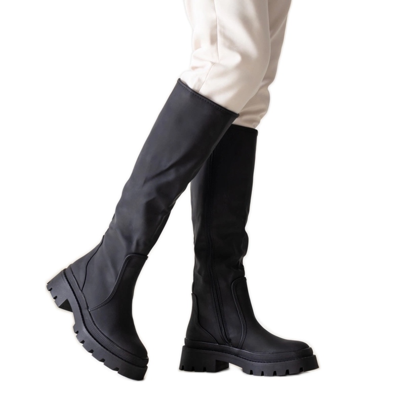 Botas Rukena negro mate