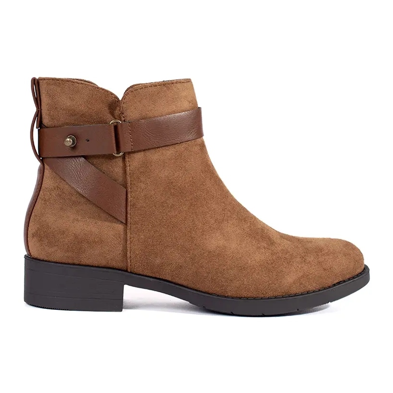Botines mujer ante marrón Botines mujer ante marrón