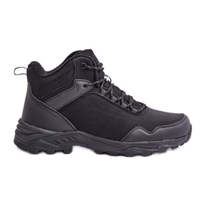 McBraun Zapatos de senderismo ligeros con aislamiento para hombre, negro McBraun Zapatos de senderismo ligeros con aislamiento para hombre, negro