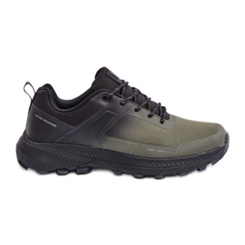 McBraun Zapatillas deportivas ligeras de trekking para hombre, verde