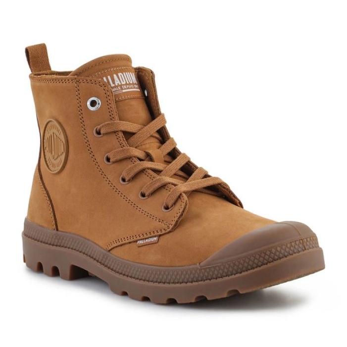 Zapatillas Palladium Pampa Hi Zip 06440-237-M marrón
