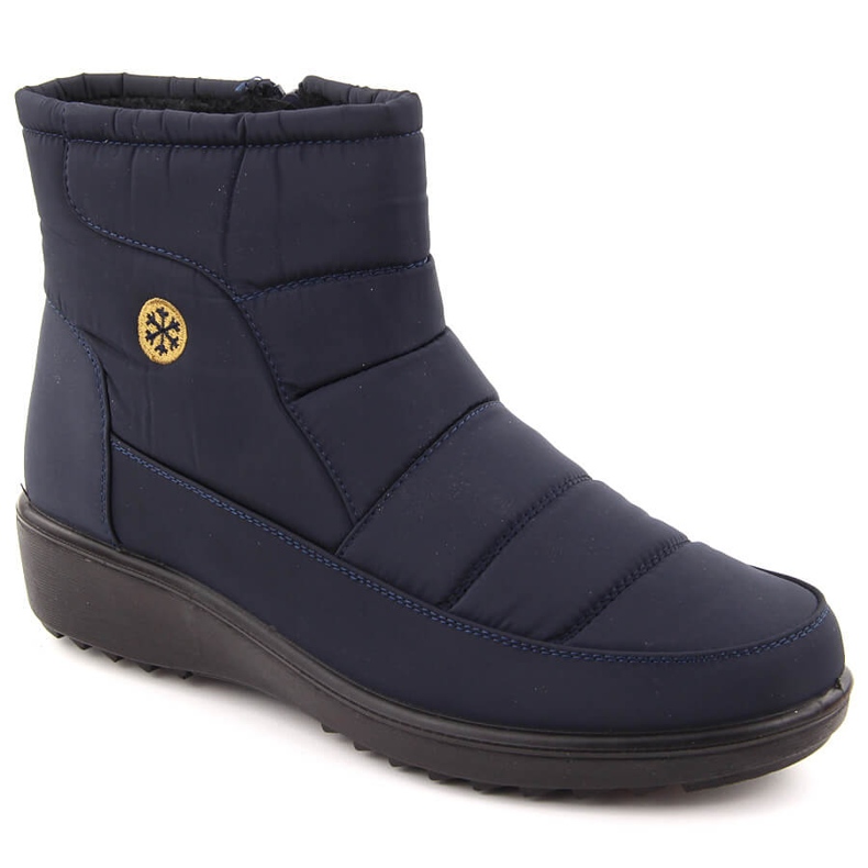 Botas de nieve mujer azul marino Unisoft 7997
