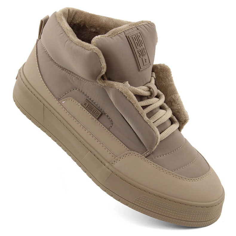 Botas aislantes de mujer beige Big Star OO274A532 Botas aislantes de mujer beige Big Star OO274A532