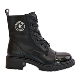 Botas de trabajador con cremallera aislante negro Soratta