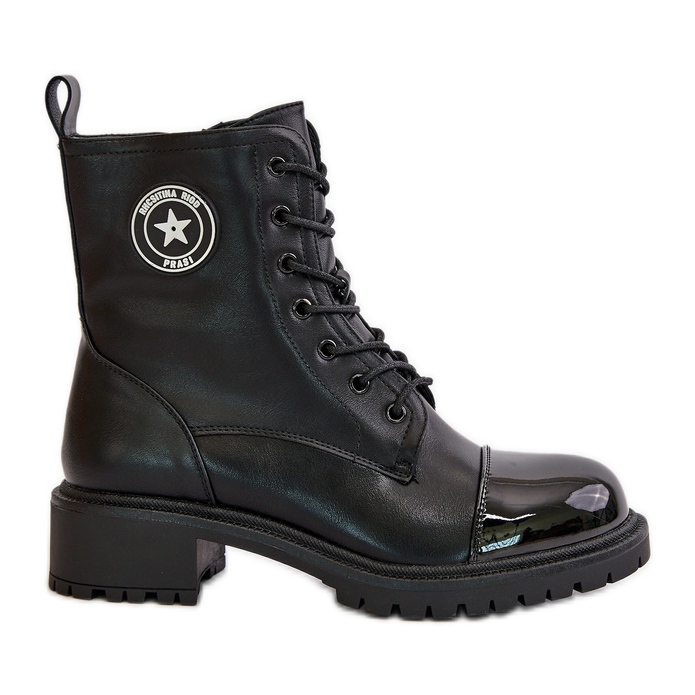 Botas de trabajador con cremallera aislante negro Soratta