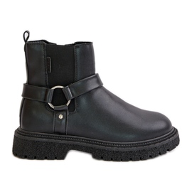 Botas Chelsea Aislantes Con Cremallera Big Star OO274A128 Negro