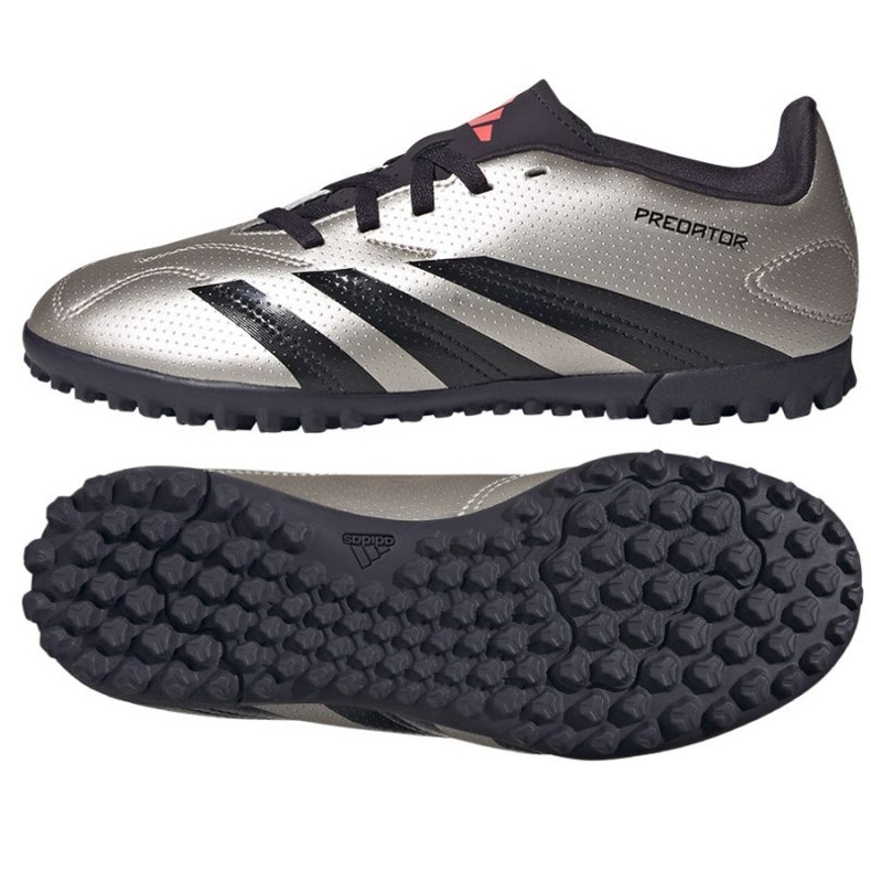 Botas de fútbol adidas Predator Club Tf IF6420 plata Botas de fútbol adidas Predator Club Tf IF6420 plata