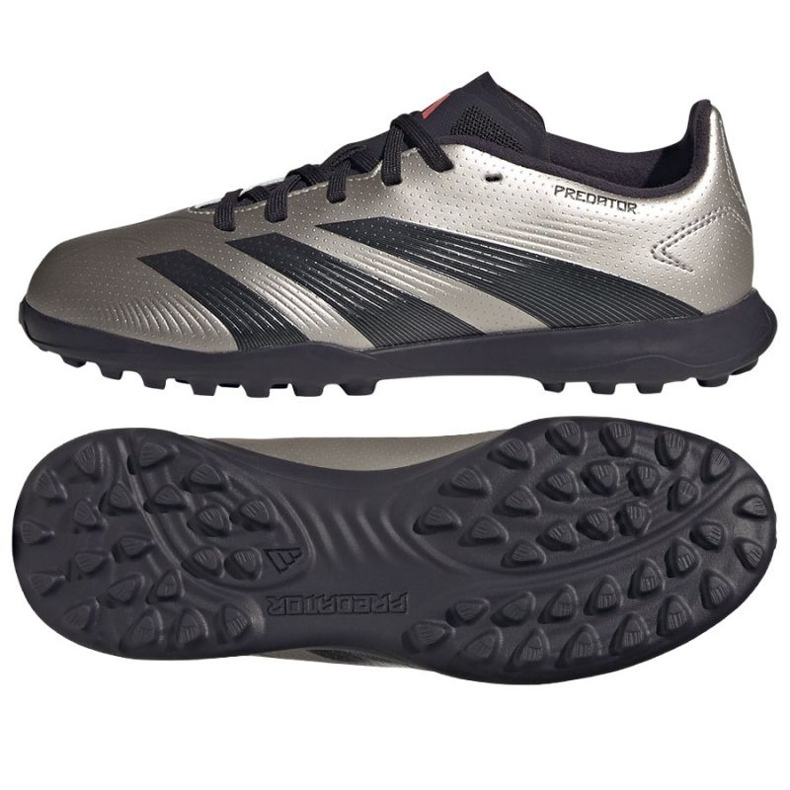 Botas de fútbol adidas Predator League Tf IF6414 plata