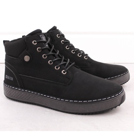 Zapatillas altas de hombre camel Big Star OO174559 marrón