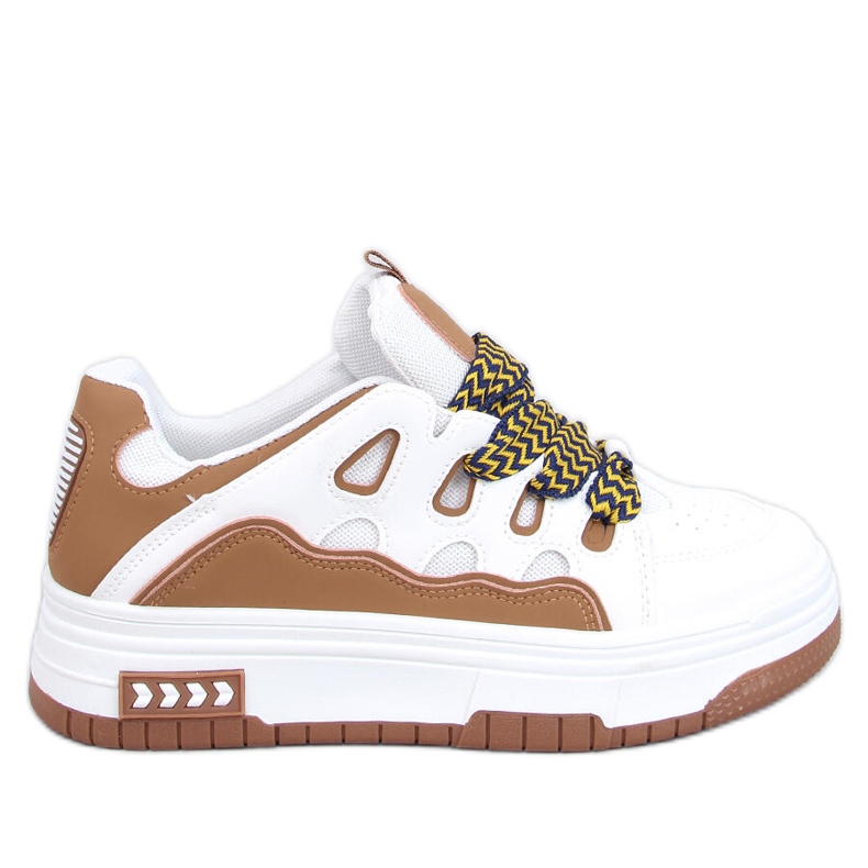 Zapatillas Allman Camel de mujer blanco