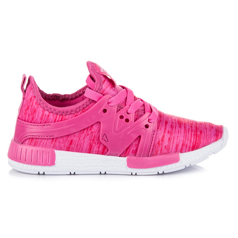 American Club Zapatillas deportivas con cordones para niños rosado