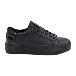 Zapatillas deportivas aisladas para mujer con plataforma Big Star OO274A555 Negro