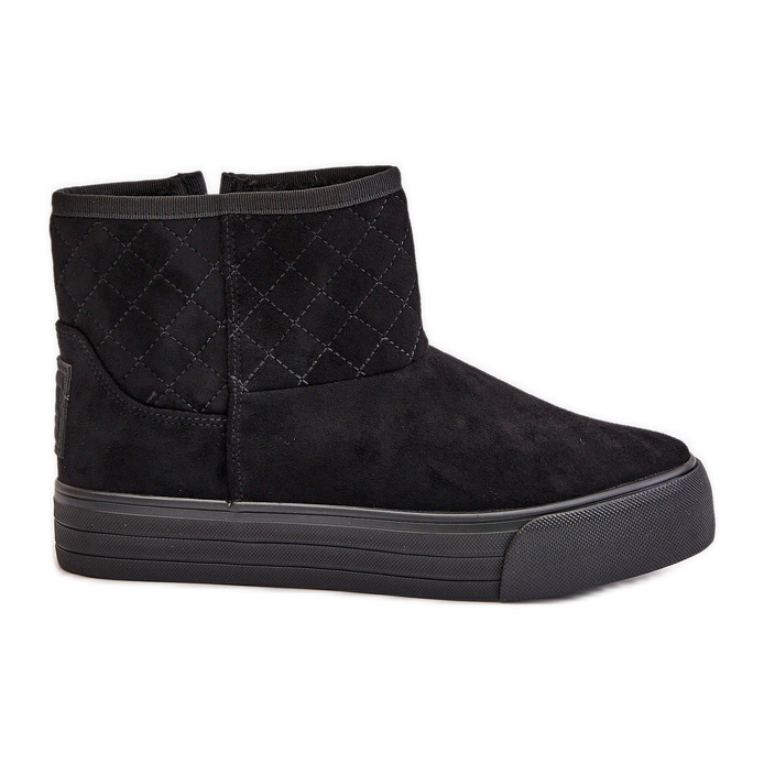 Botas De Nieve Con Cremallera Aislante Con Pelo Big Star OO274A522 Negro Botas De Nieve Con Cremallera Aislante Con Pelo Big Star OO274A522 Negro