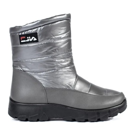 Botas nieve mujer grises