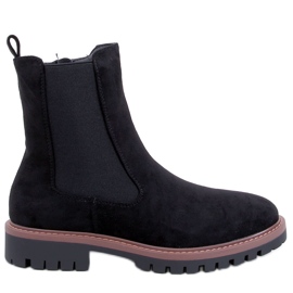 Botas Chelsea Fuqua de ante negro