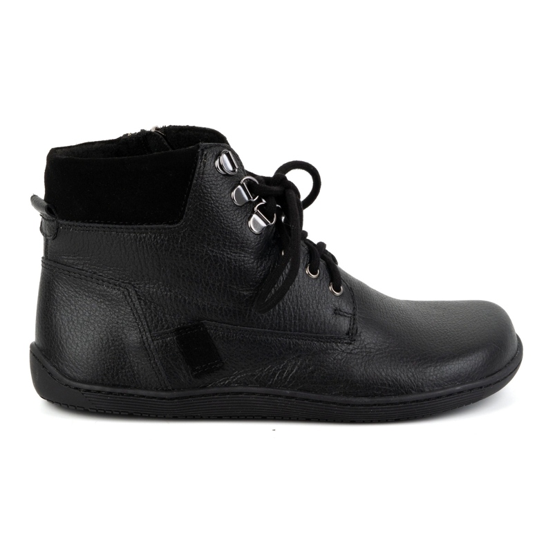 Olivier Zapatos mujer minimalistas descalzos piel invierno 1262 negro