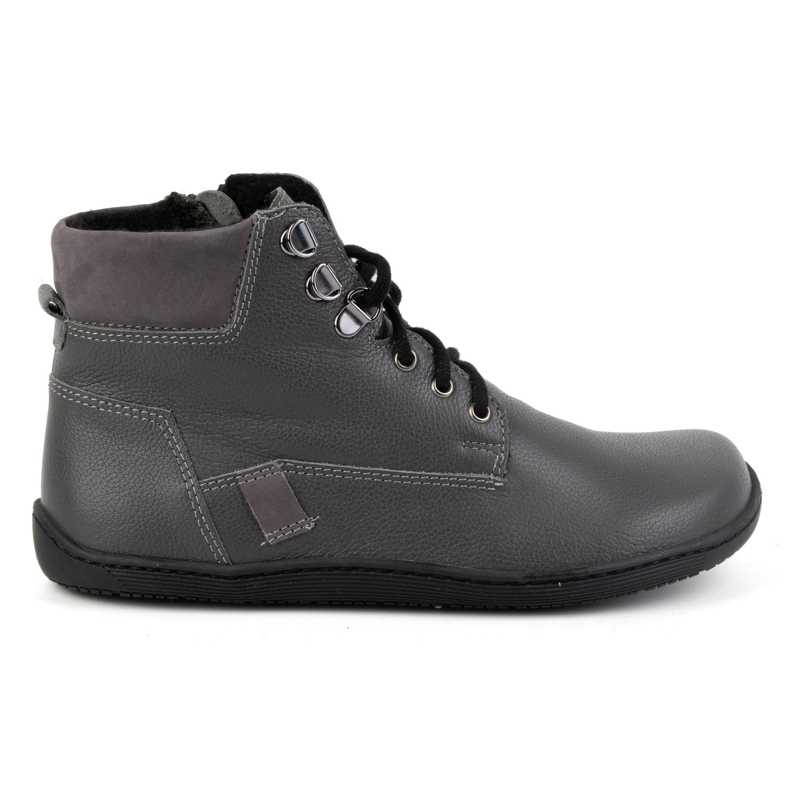 Olivier Zapatos mujer minimalistas descalzos piel invierno 1262 gris