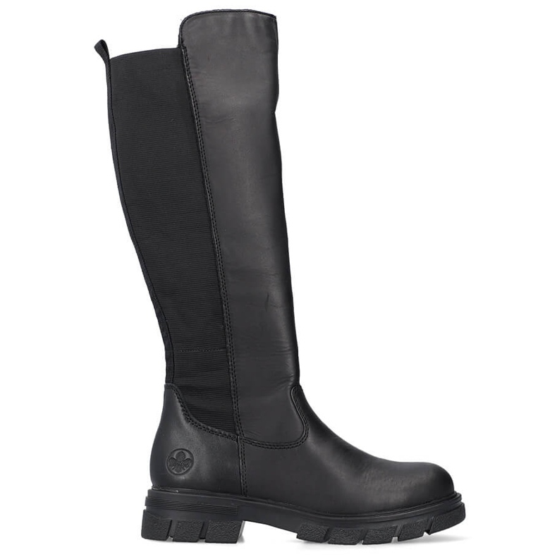 Botas aislantes de piel para mujer, negras Rieker Z9158-00 negro