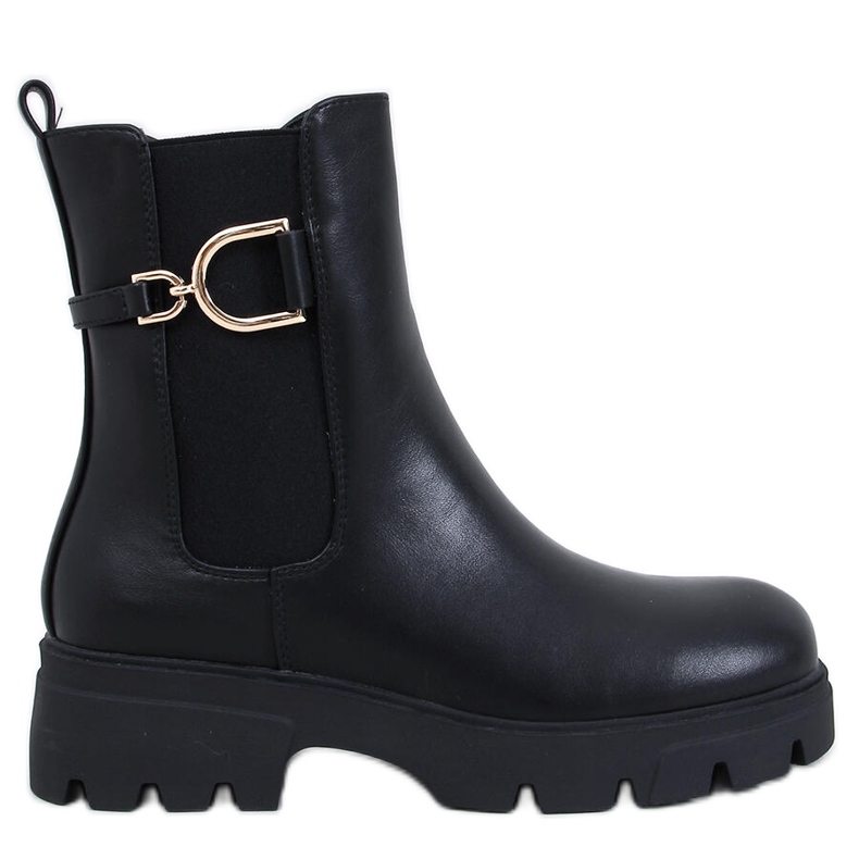 Botas Chelsea altas Regane negras negro