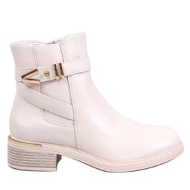 Botas Chelsea de poliuretano en beige Gavins